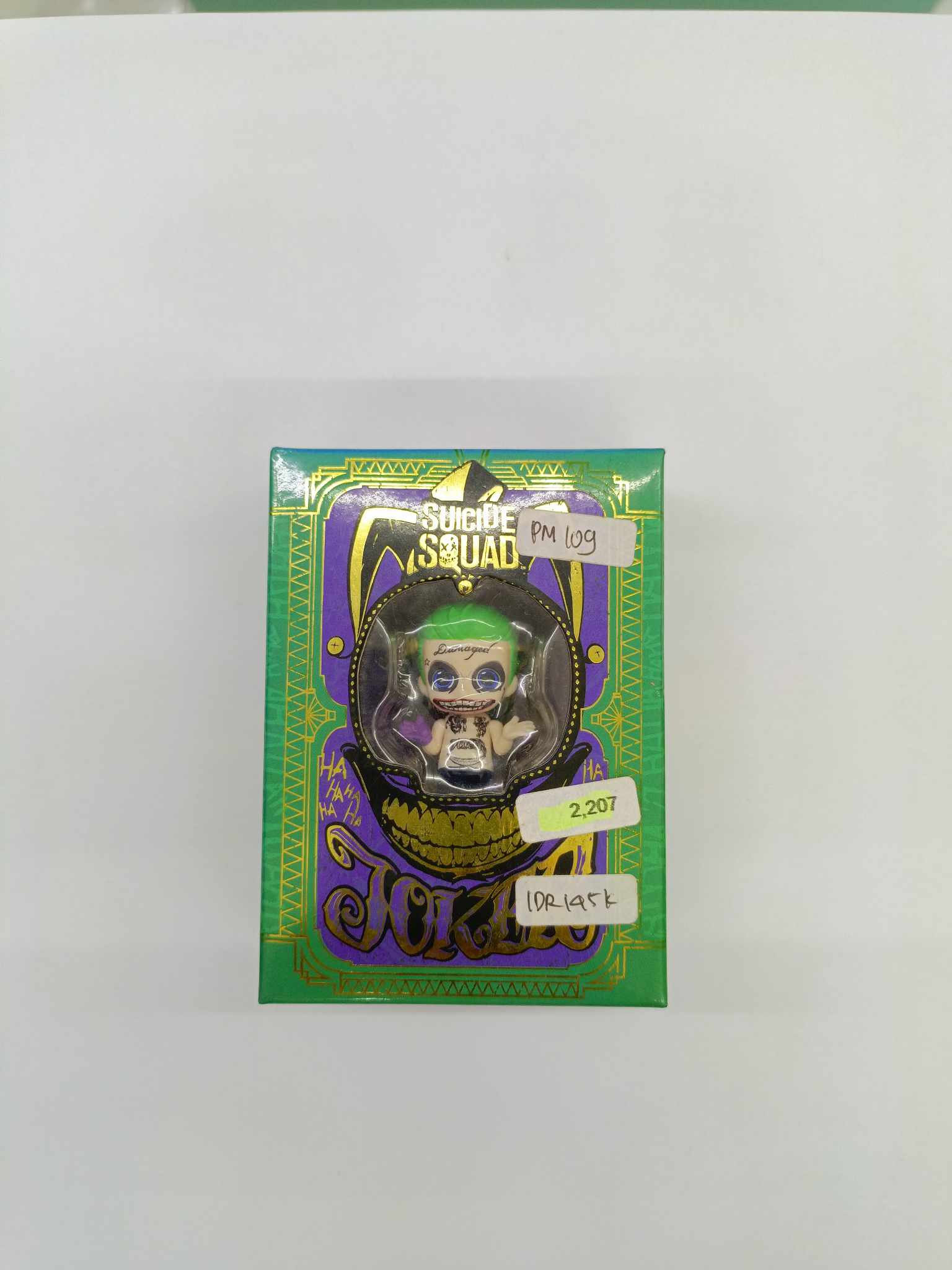 HOTTOYS JOKER SHIRTLESS COSBABY KEYCHAIN HOTTOYS JOKER SHIRTLESS COSBABY KEYCHAIN